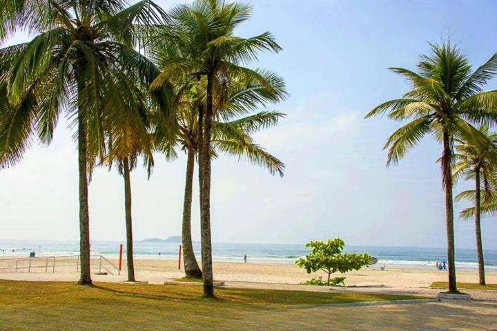 Sol E Mar - Wifi E Garagem- Enseada - Guaruja Apartment Bagian luar foto